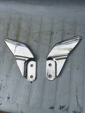 Suzuki GSX750 Inazuma Chrome Heel Plates Left Right