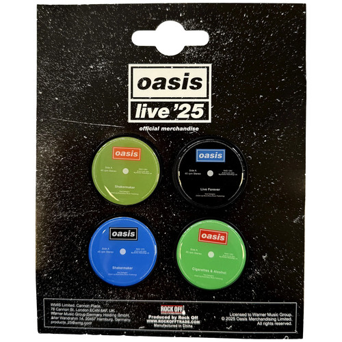 Oasis fridge magnet - magnet,
