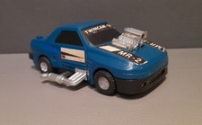 Vintage Retro Toy Street Shifter 1980s 80s Road Champs Toyota MR2 Racer Blue 