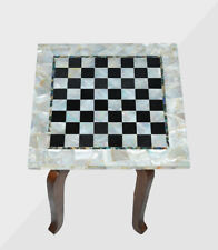 12" Marble Chess Table Top