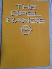 Opel range brochure Apr 1981