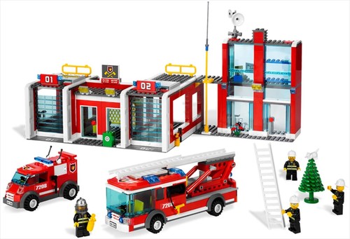 Lego 7208 city fire - 7208, city: