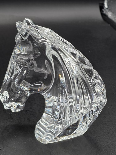 Waterford horse head sculpture - head,