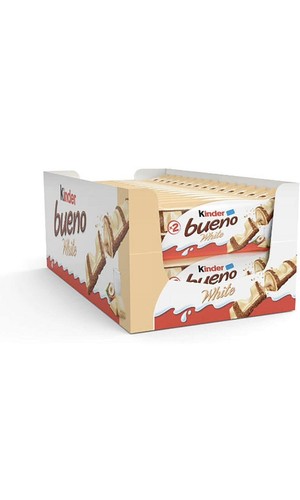 Kinder bueno white chocolate - white,