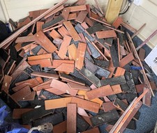 parquet flooring reclaimed job