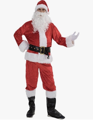 7pcs santa claus costume - 7pcs,