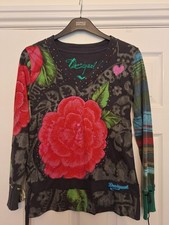 Desigual Top Charcoal Long