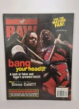 WWE RAW MAGAZINE DECEMBER 1998