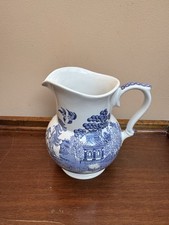 Vintage Price Kensington classic Blue Old Willow Pattern Jug Collectable H 15cm 