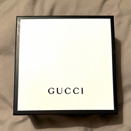 Gucci size black leather - black,