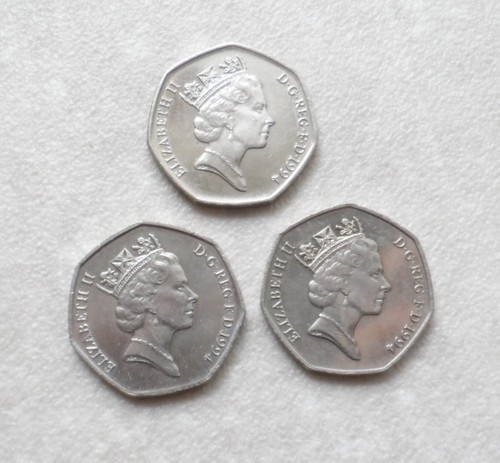 Three large old style - three,