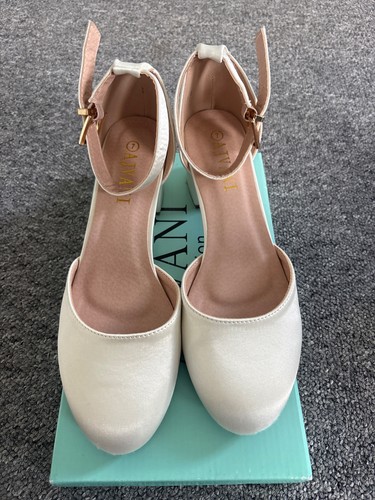 Ajavani ivory satin bridal - , mid