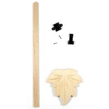 Cuckoo Clock Maple Leaf Wooden