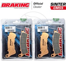 4 Brake Pads Anterior Braking