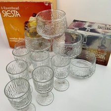 VTG Sherry Goblets & Sundae