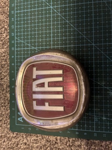 Fiat front grille logo - logo, badge