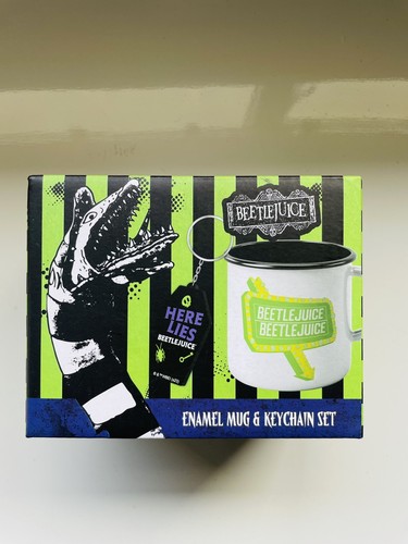 Beetlejuice enamel mug - beetlejuice, &