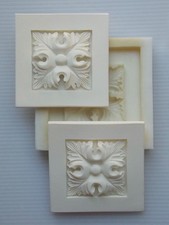 SILICONE RUBBER MOULD DECORATIVE SQUARE MOULDINGS architrave corner blocks