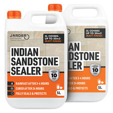 Jarder Indian Sandstone Sealer Patio Sealant Paving Weatherproof Seal 2 x 5L