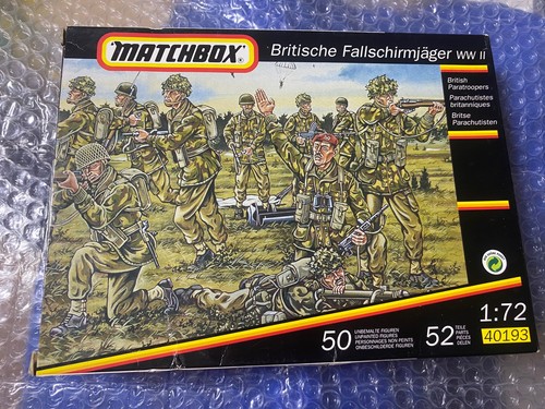 Matchbox british paratroopers - british,