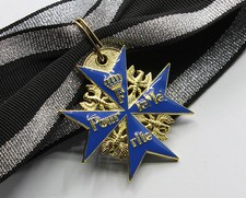 German WW1 Imperial Blue Max Medal Award WORLD WAR 1
