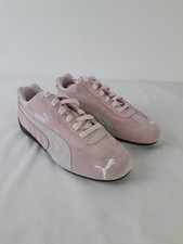 Puma Women's Shoes Size 6 Pink Suede Speedcat OG Unisex Trainers RRP £90 New F2