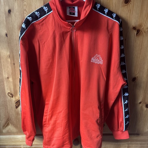 Orange kappa full zip - full,