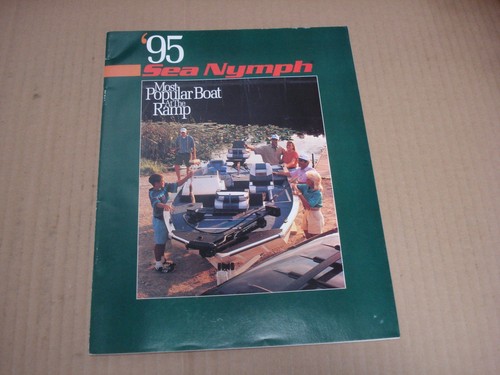 1995 sea nymph boats brochure - sea,