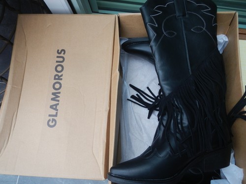 Glamourous ladies black - black, cowboy