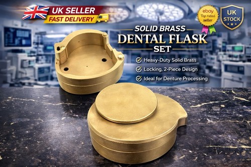 Dental denture flask solid - denture,