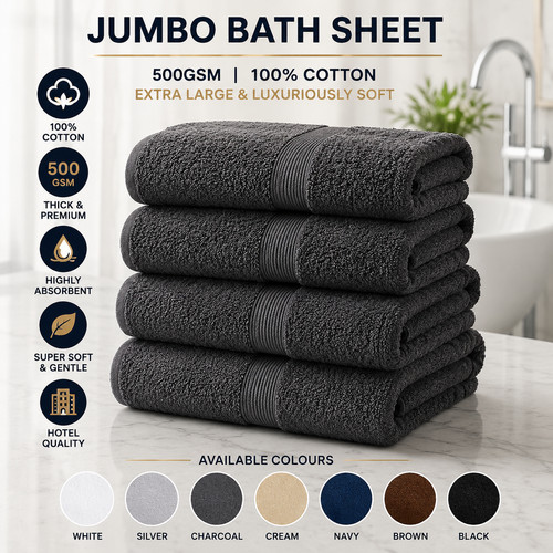 Extra large jumbo bath - 4x,