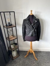 Ladies Diesel Black Leather