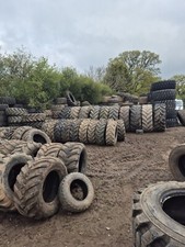 Earthmover tyres 26.5x25 23.5x25 20.5x25 Agricultural Tractor jcb  Partworn 