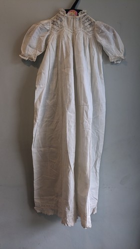 Vintage christening gown with - christening,