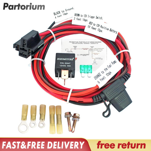 Electric fuel pump relay kit - fuel,