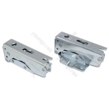 Fridge Freezer Integrated Door Hinge Set Left Right Pair Fits Gorenje