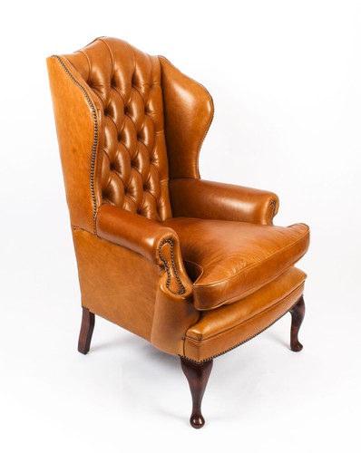 Bespoke leather queen anne - queen,