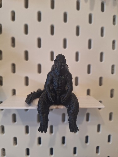 Godzilla inspired shelf - godzilla,
