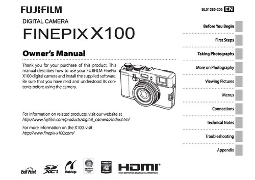 Fuji fujifilm x100 finepix - ,