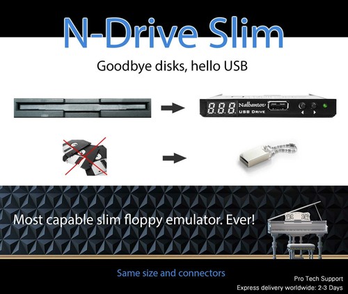 Floppy disk usb emulator - floppy,