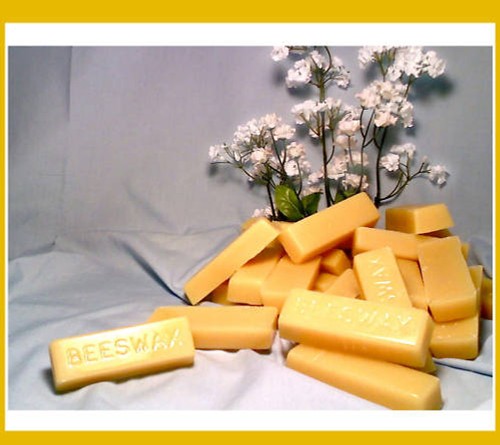Organic yellow beeswax - yellow,