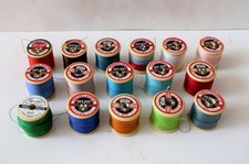 16 Vintage Sylko Cotton Reels