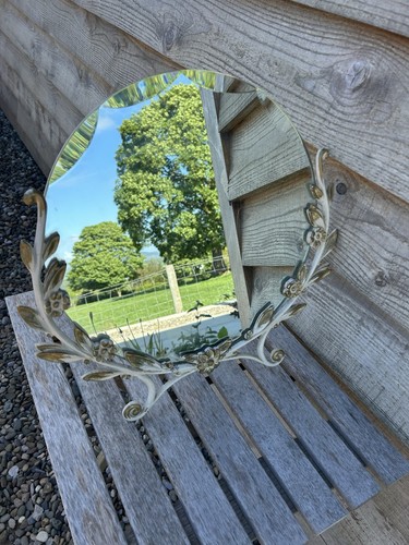 Vintage shabby chic mirror - vintage, on