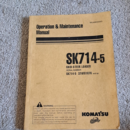 Komatsu utility operation - utility,