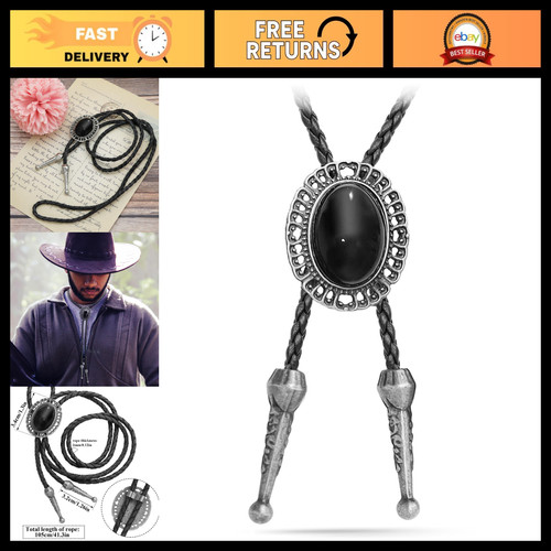 Handmade leather bolo tie for - bolo,