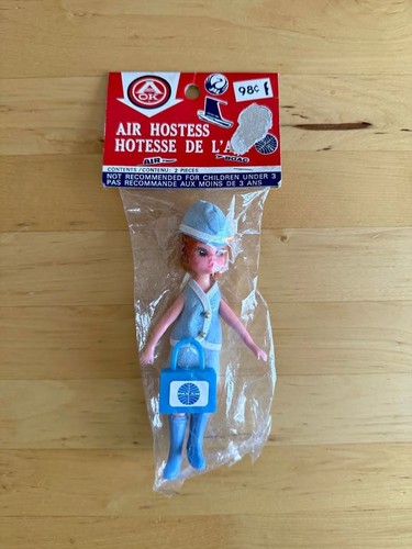 Vtg pan air hostess doll - am,