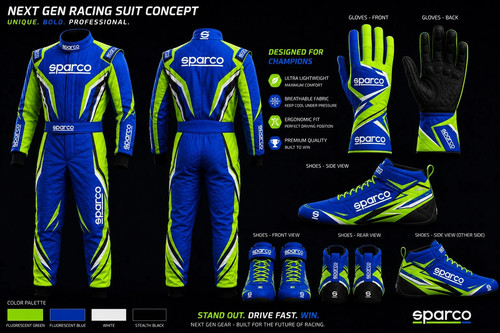 Kart racing suit - go,