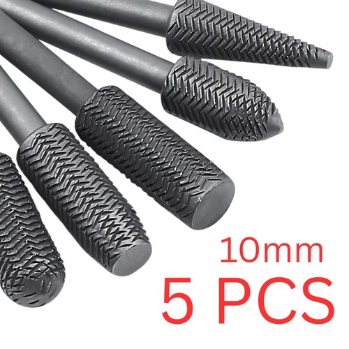 5pcs 10mm tungsten - 5pcs, 1/4"