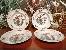 WEDGWOOD England MANDARIN - 4 beautiful soup plates Ø 23 cm