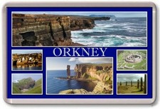 FRIDGE MAGNET - ORKNEY - Large